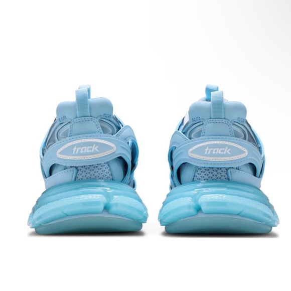 Balenciaga Shoes - Balenciaga Track Sneaker 'Clear Sole - Light Blue'